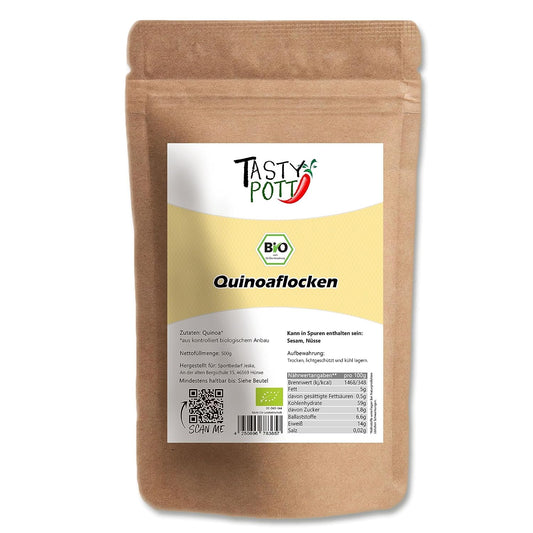 Tasty Pott Bio Quinoa Flocken - im Beutel
