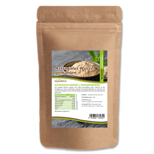 Mynatura Astragalus Wurzel Pulver in verschiedenen Größen