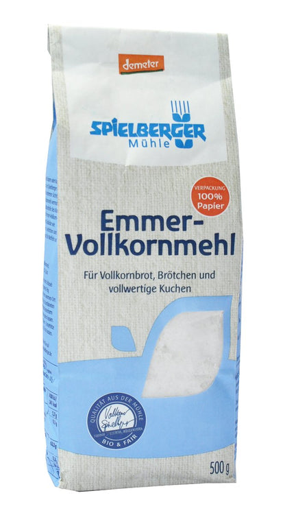 Spielberger Bio Emmer-Vollkornmehl, demeter ab 500g
