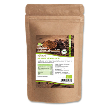 Mynatura Bio Kakaopulver schwach entölt - ab 1000g - fit and life shop