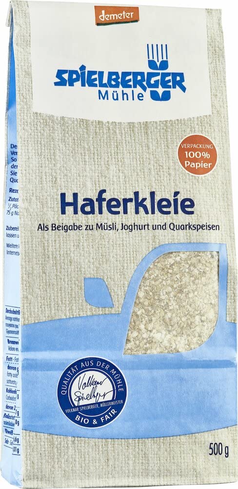 Spielberger Bio Haferkleie, demeter ab 500g