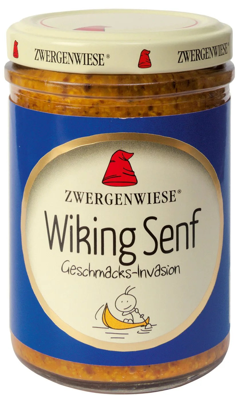 Zwergenwiese Bio-Wiking-Senf 160ml - fit and life shop