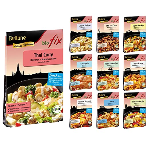 Beltane biofix Bio "Kulinarische Weltreise" - 10x2 Portionen