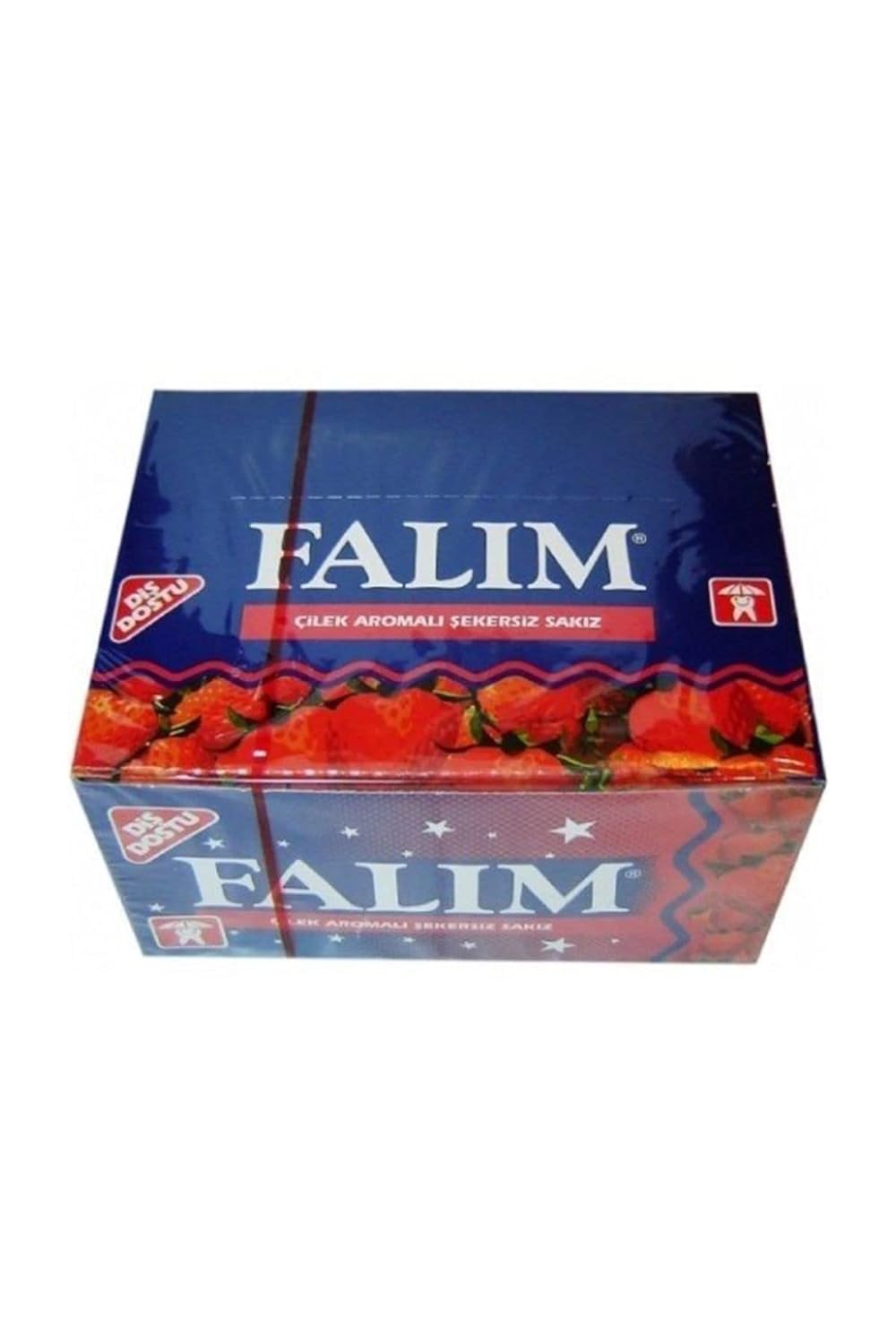Falim Kaugummi mit Erdbeeraroma (100 Stück) - fit and life shop