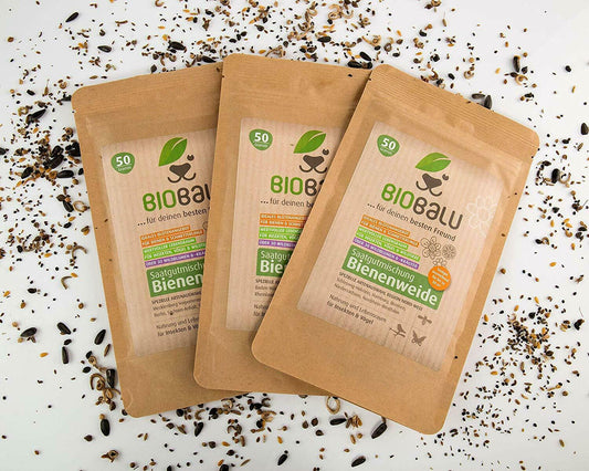 Biobalu Bienenweide Saatgutmischung Natur - 50g