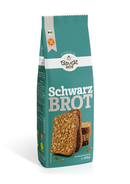 Bauckhof Bio Schwarzbrot 500g - fit and life shop