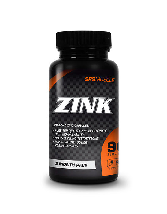 SRS Zink, 90 Kapseln Dose - fit and life shop