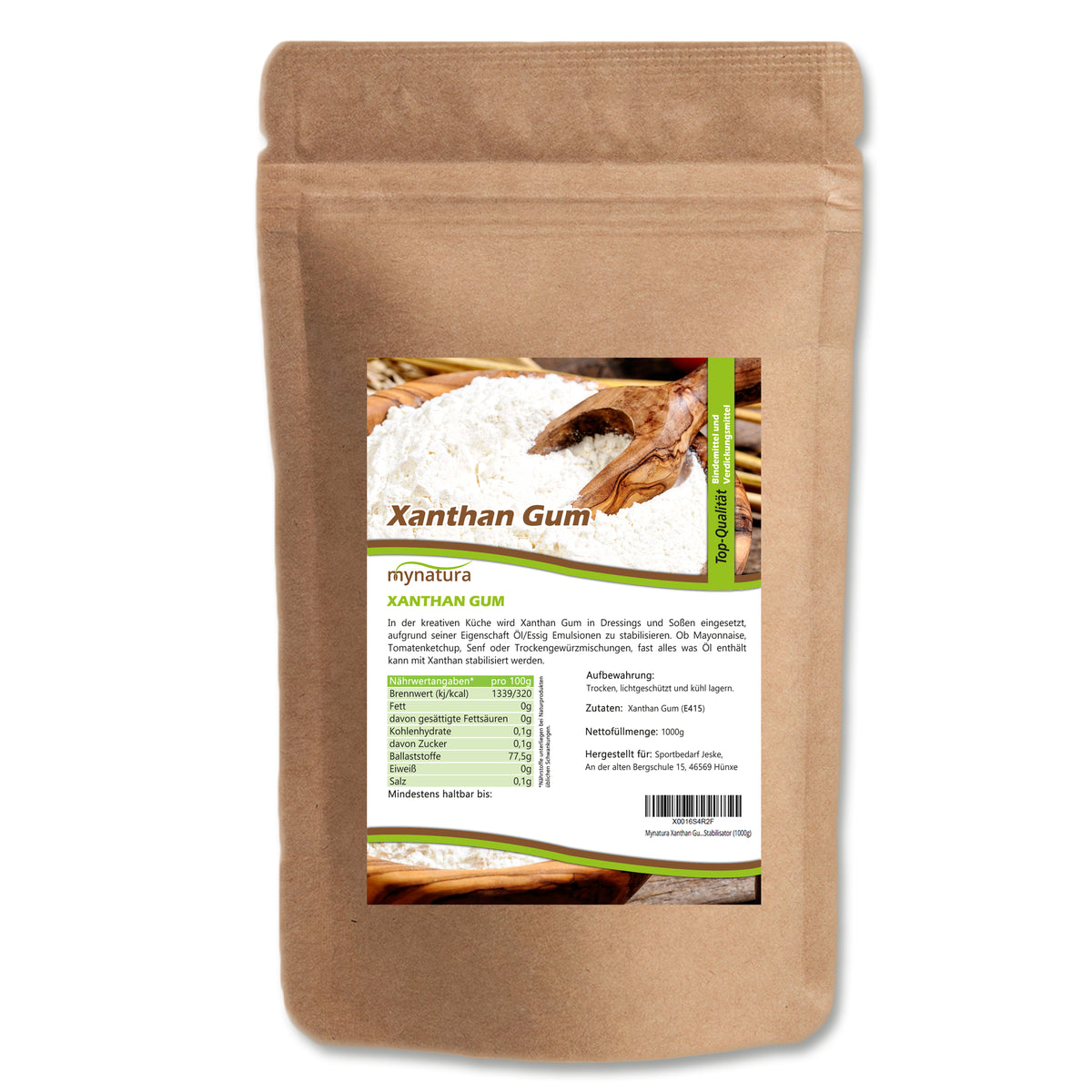 Mynatura Xanthan Gum Bindemittel - 1000g