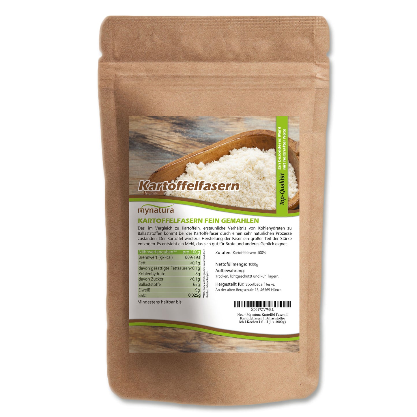 Mynatura Kartoffelfasern – 1000g