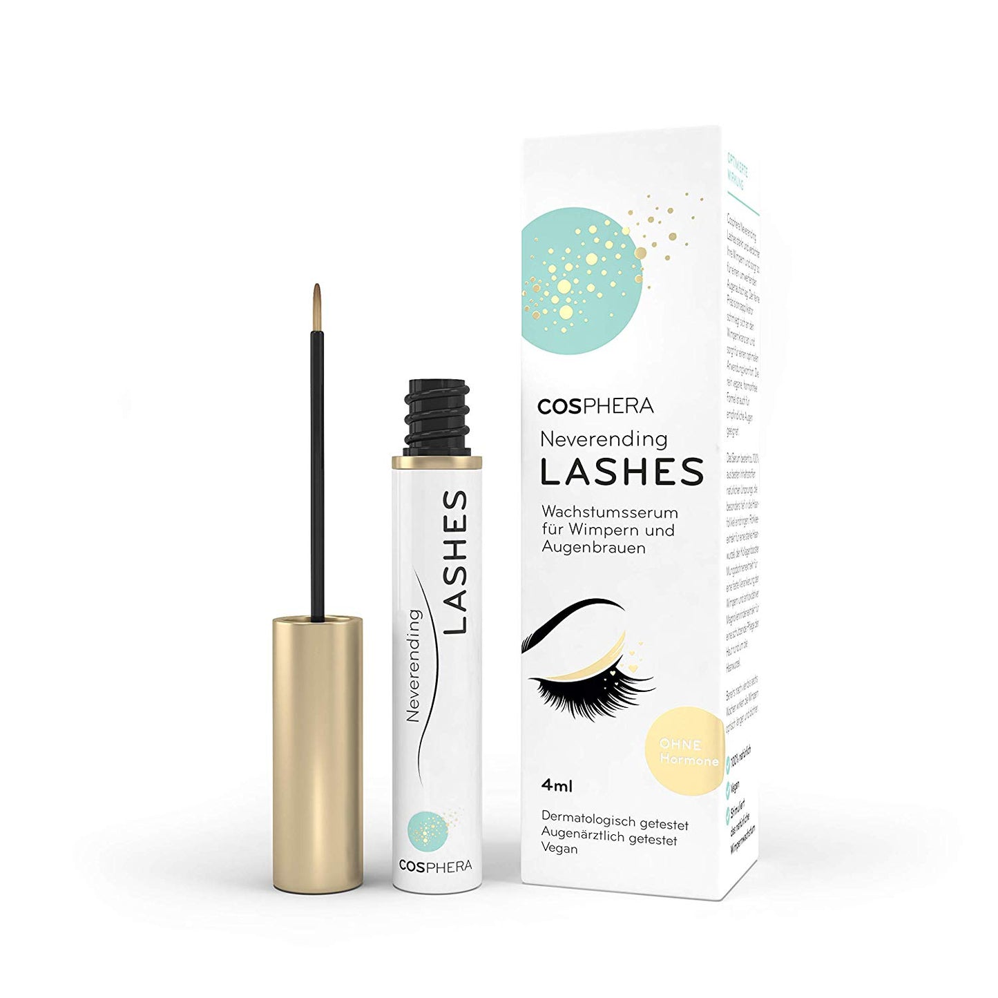 Cosphera - Neverending Lashes - Wimpernserum & Augenbrauenserum 4ml