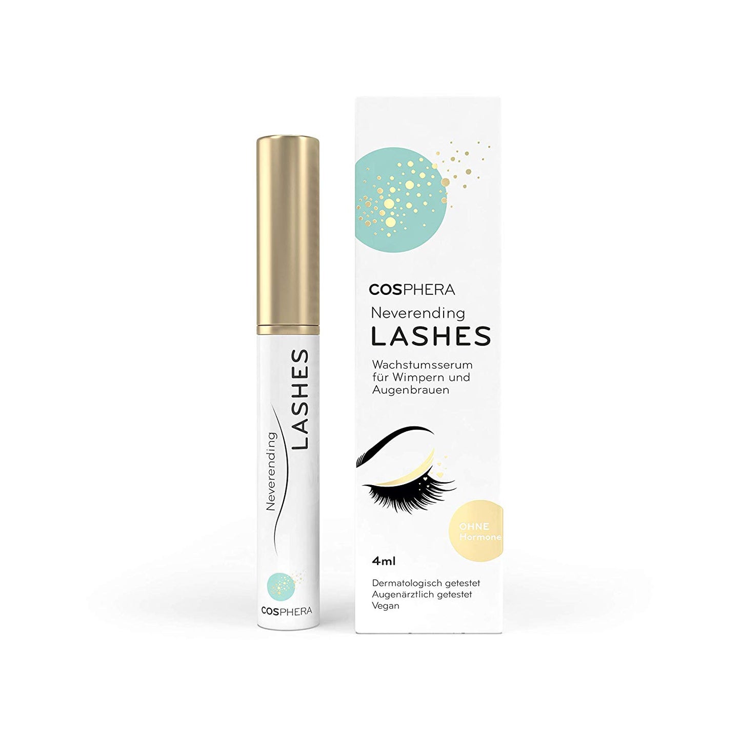 Cosphera - Neverending Lashes - Wimpernserum & Augenbrauenserum 4ml