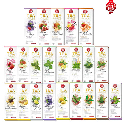 Teekanne Teelounge - 3er Pack - verschiedene Sorten (3x8) Kapseln