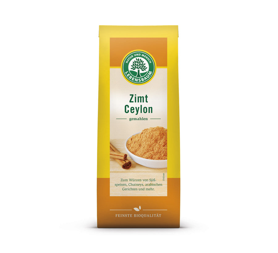 Lebensbaum Bio Zimt Ceylon, gemahlen 50 gr - fit and life shop