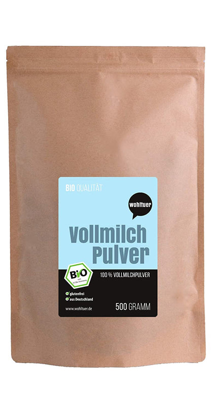 Wohltuer Bio Vollmilchpulver - gut löslich - 500g