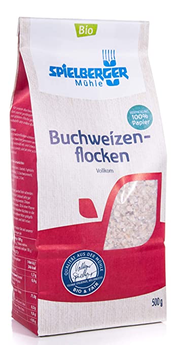 Spielberger Bio Buchweizenflocken, kbA 500g