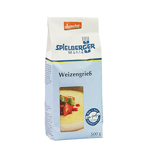 Spielberger Weichweizengrieß (500 g) - Bio - fit and life shop