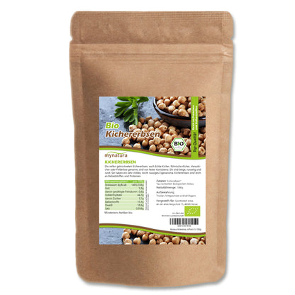 Mynatura Bio Kichererbsen, ganz 1kg Beutel