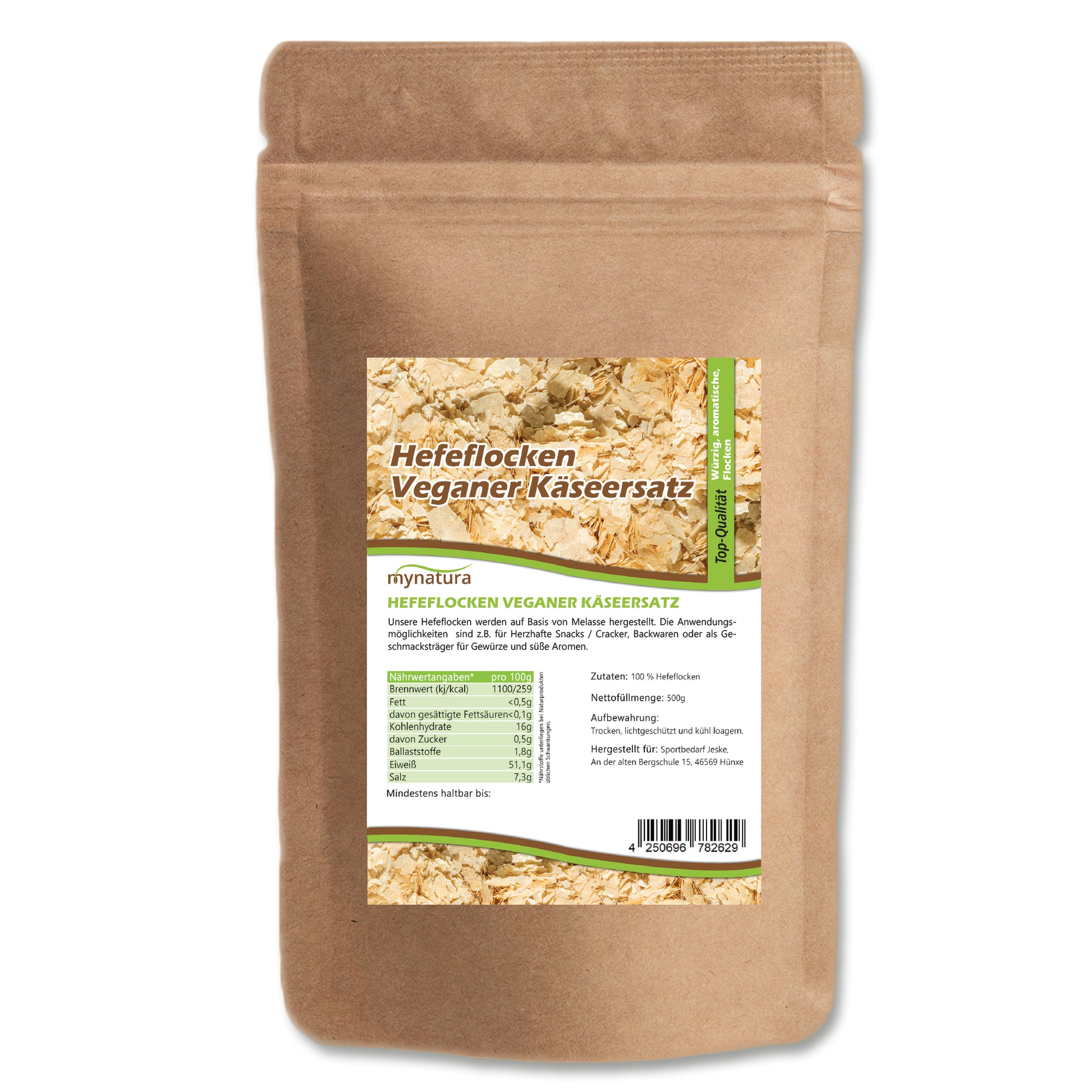 Mynatura Hefeflocken 500g  Käseersatz Vegan - fit and life shop