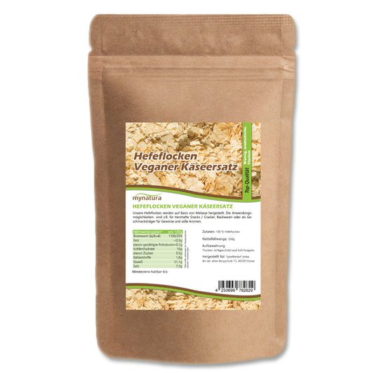Mynatura Hefeflocken 500g  Käseersatz Vegan - fit and life shop