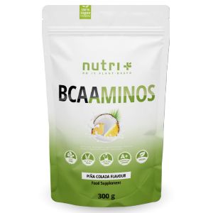Nutri+ BCAA Aminosäuren Complex hochdosiert  Flavor (300g) - fit and life shop