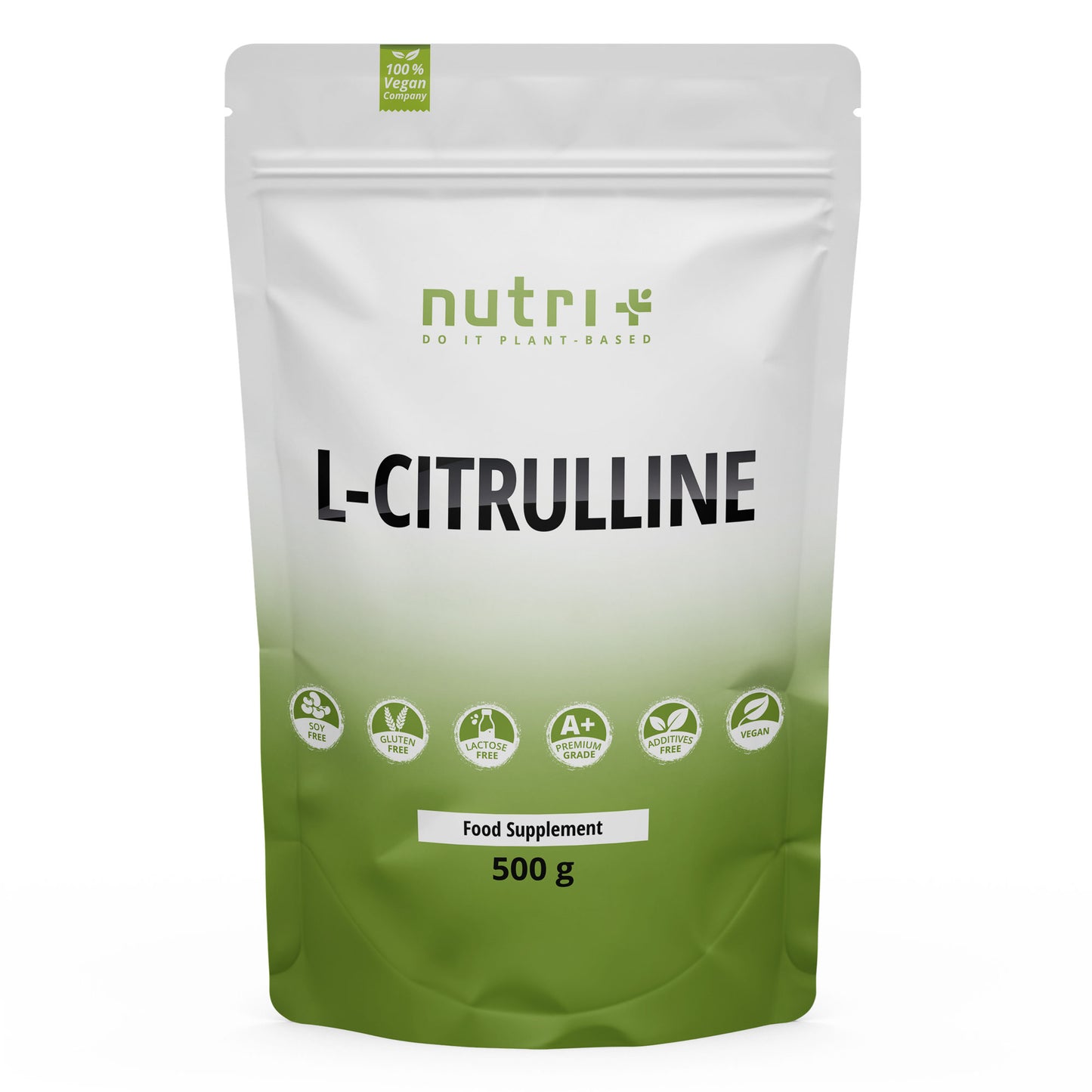 Nutri+ L-CITRULLIN MALAT Pulver (500g) - fit and life shop
