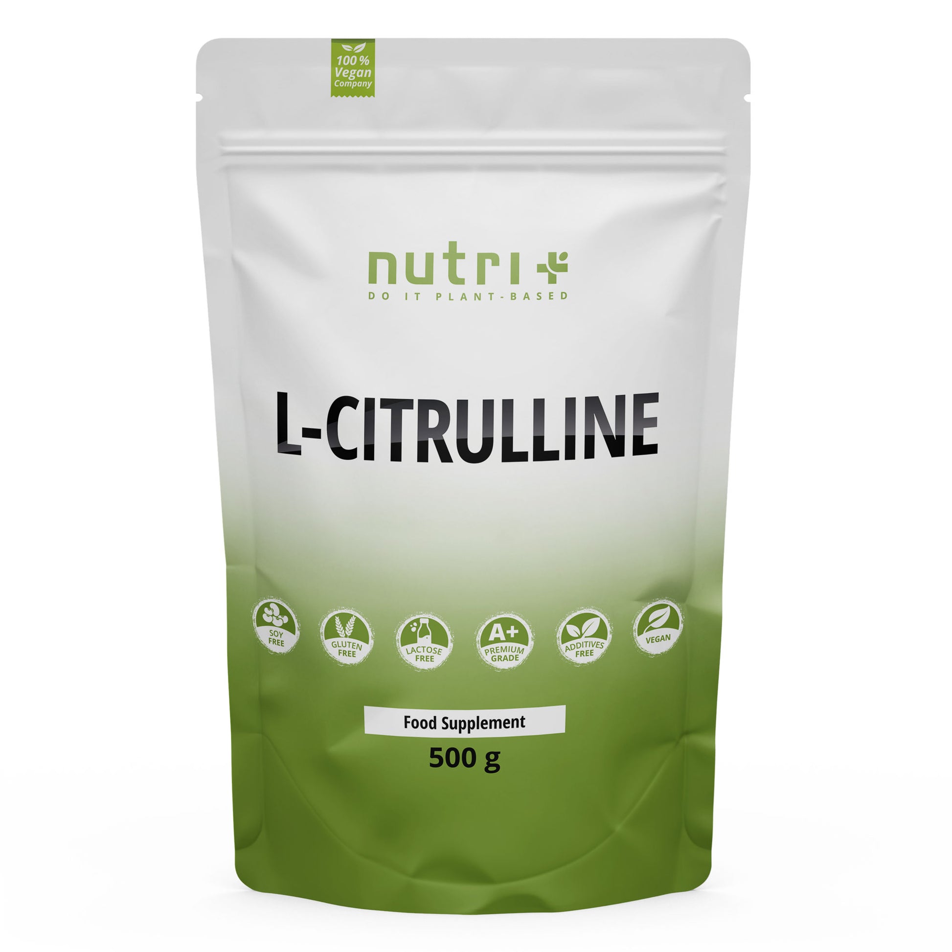 Nutri+ L-CITRULLIN MALAT Pulver (500g) - fit and life shop