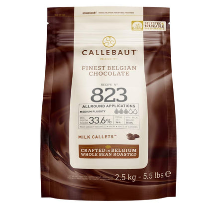 Callebaut  823 Kuvertüre Callets Milchschokolade - 1000g