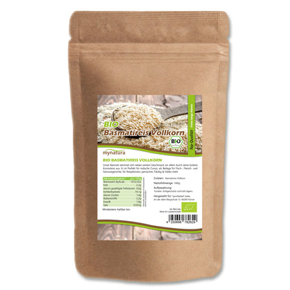 Mynatura Bio Vollkorn Basmatireis ab 1kg Beutel