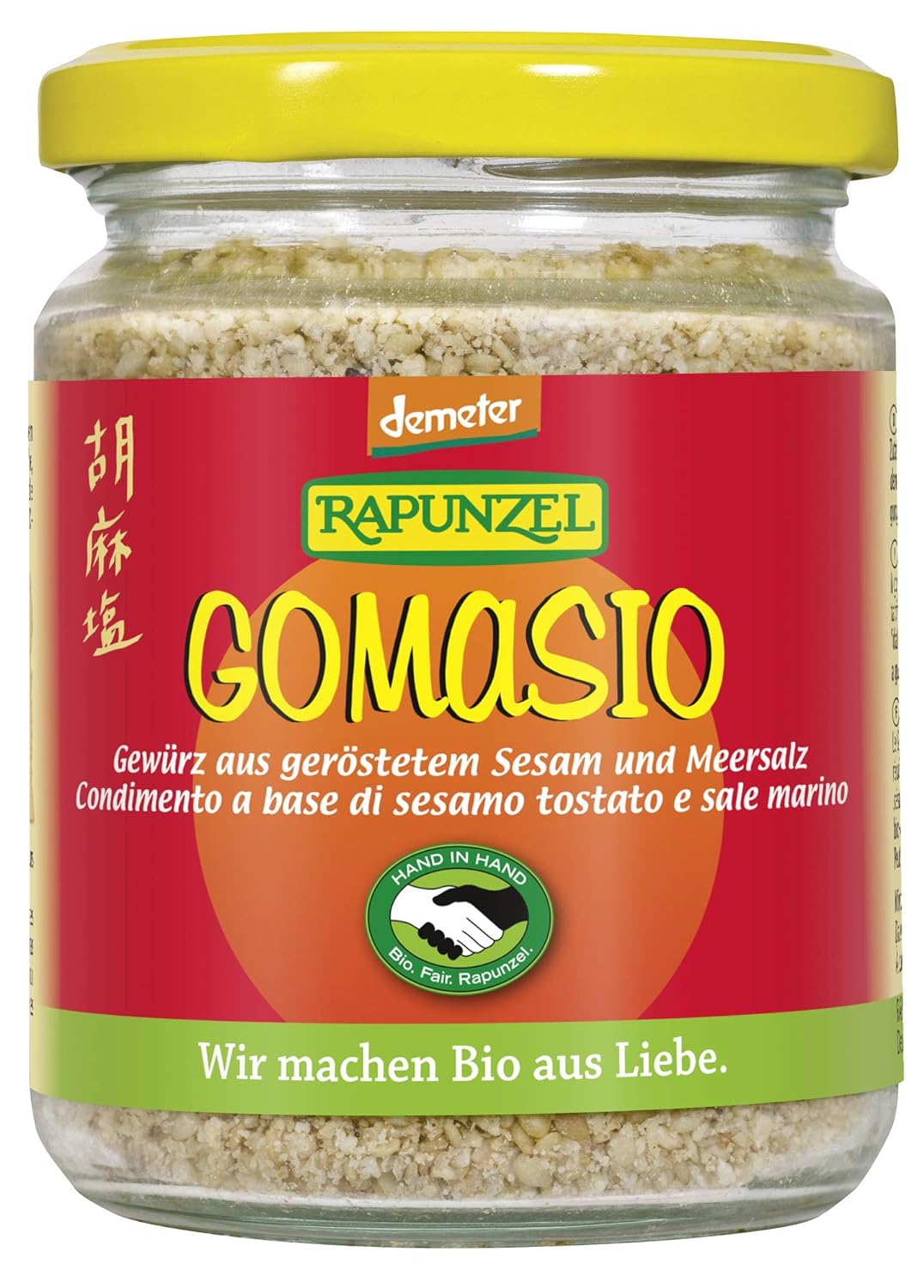 Rapunzel Gomasio, Sesam und Meersalz HIH, demeter, (100g) - fit and life shop
