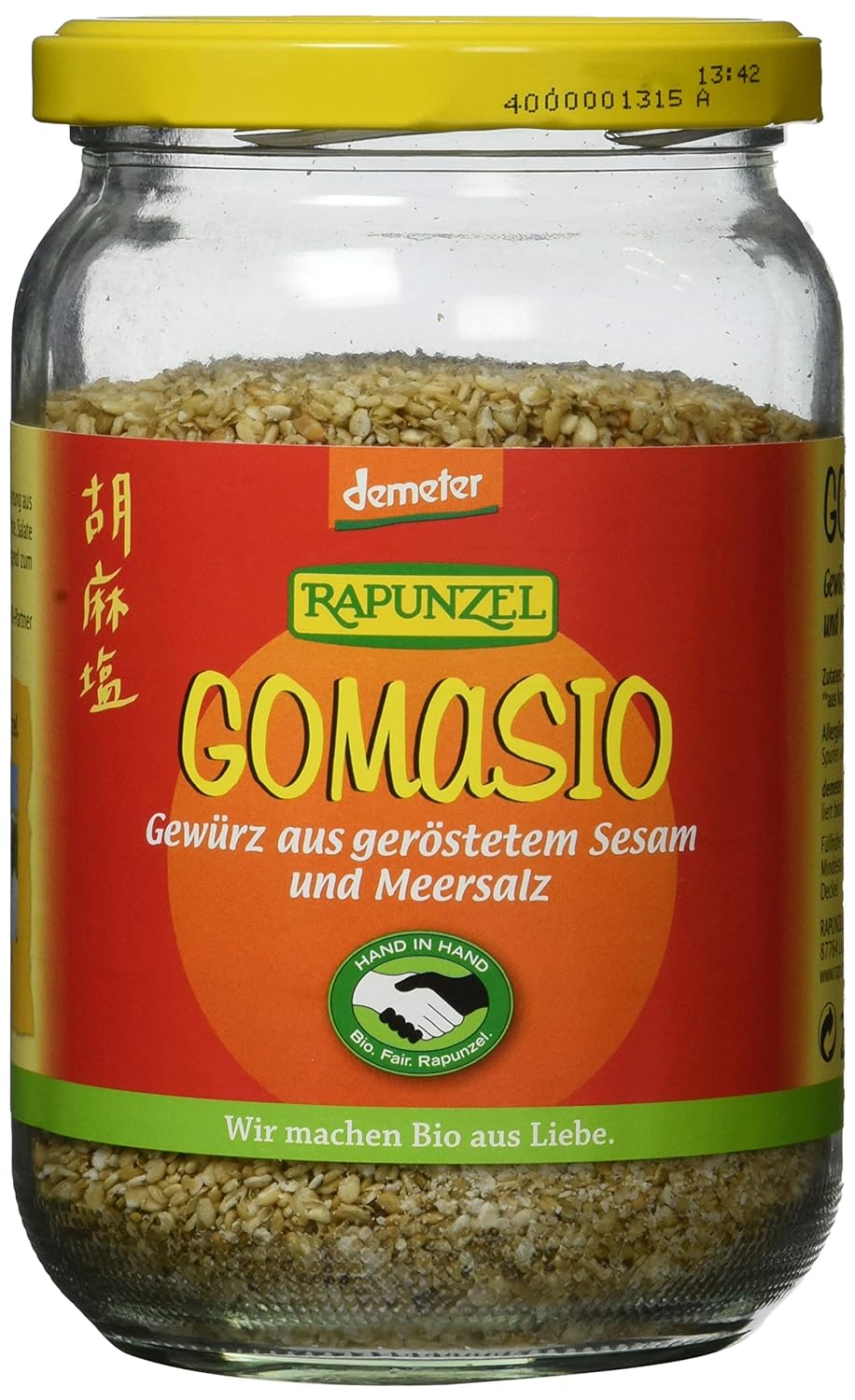Rapunzel Gomasio, Sesam und Meersalz HIH, (250g) - fit and life shop