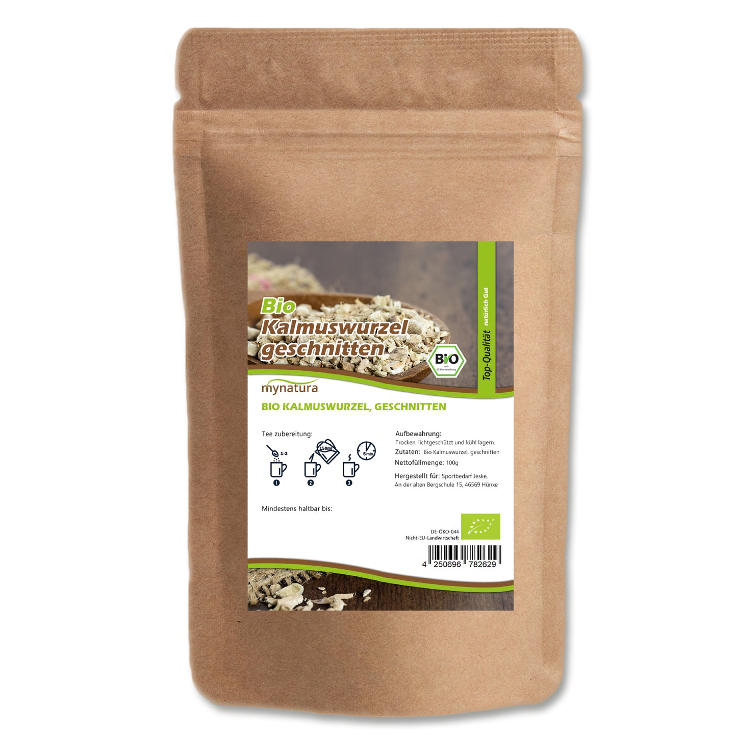 Mynatura Bio Kalmuswurzel getrocknet & geschnitten - ab 100g - fit and life shop