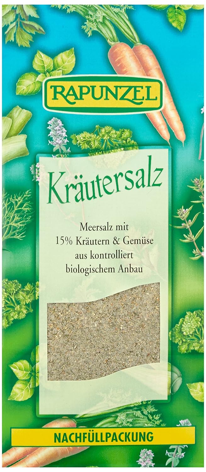 Rapunzel Kräutersalz mit 15% Kräutern und Gemüse (500g) - fit and life shop
