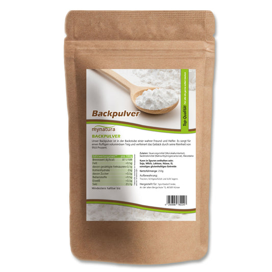 Mynatura Backpulver - Feines Pulver 250g - fit and life shop