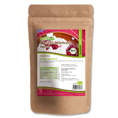 Mynatura Bio Milchreis Rundkornreis - 1000g in verschiedenen Größen