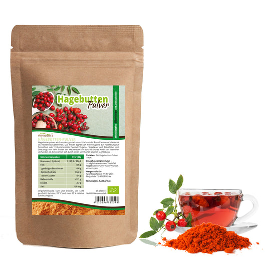 Mynatura Bio Hagebuttenpulver - 1000g