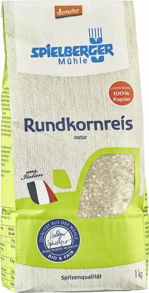 Spielberger Bio Rundkornreis, 1000g