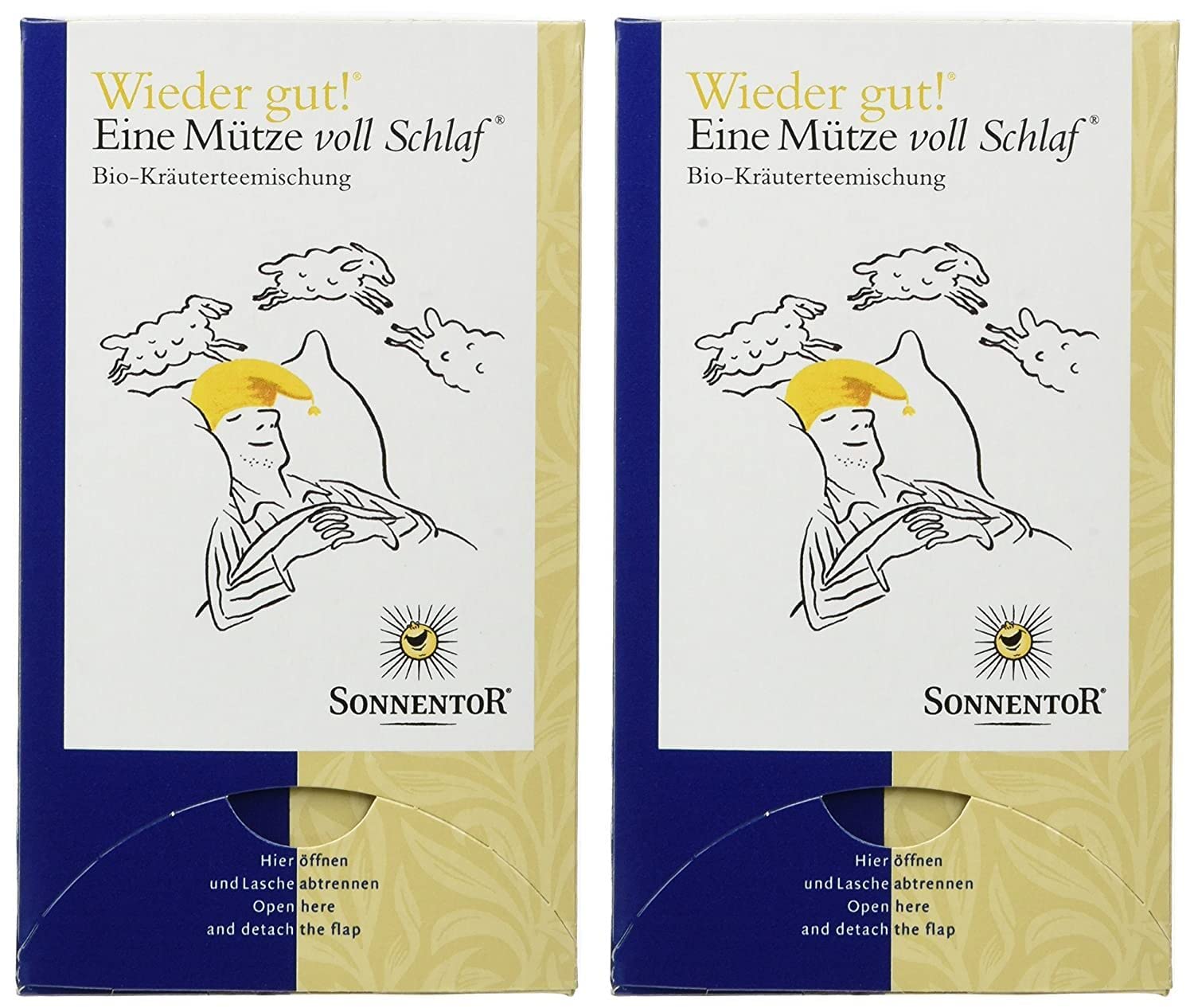 Sonnentor Eine Mütze voll Schlaf - Wieder gut! Doppelkammerbeutel(2x27g) - fit and life shop