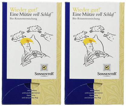 Sonnentor Eine Mütze voll Schlaf - Wieder gut! Doppelkammerbeutel(2x27g) - fit and life shop
