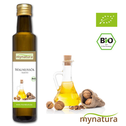 Mynatura Bio Walnussöl – Hochwertiges Pflanzenöl - 250ml