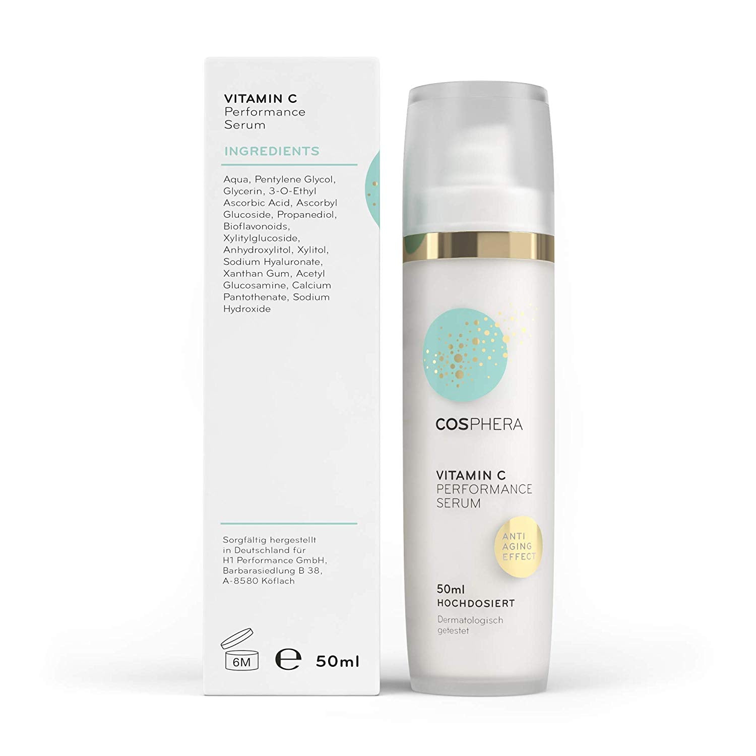 Cosphera - Vitamin C Performance Serum hochdosiert 50 ml - fit and life shop