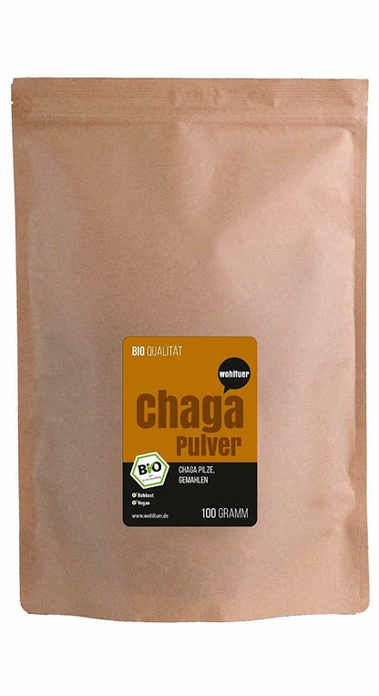 Wohltuer Bio Chaga Pulver - 100g