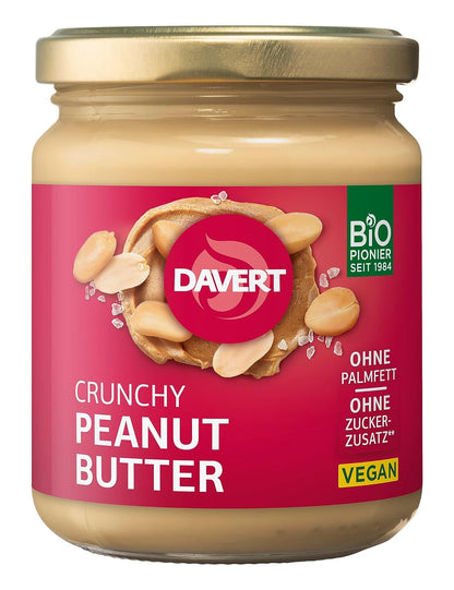 Davert Crunchy Peanutbutter (250g) - fit and life shop