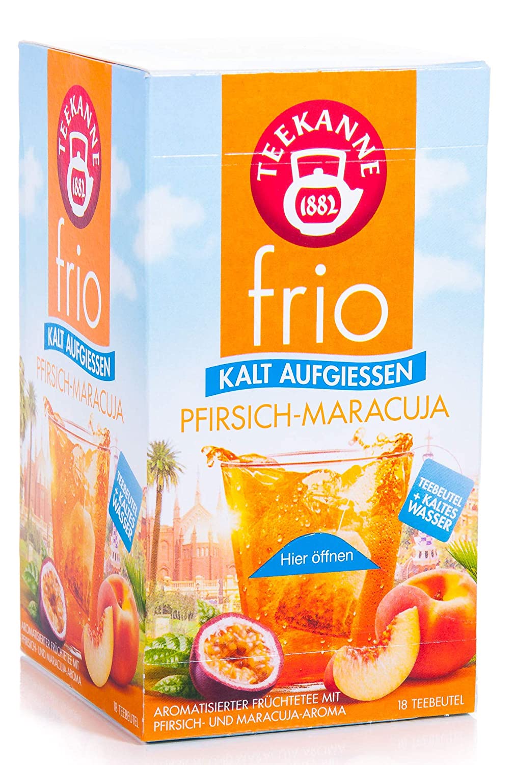 Teekanne FRIO 1er Set 18 Beutel Hochwertig aromatisch Vielfältig - fit and life shop