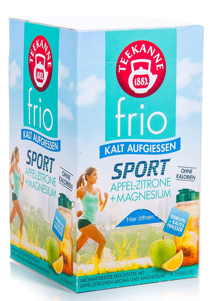 Teekanne FRIO 1er Set 18 Beutel Hochwertig aromatisch Vielfältig - fit and life shop