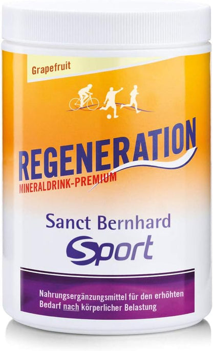 Sanct Bernhard Sport Regeneration Mineraldrink Premium Grapefruit, laktosefrei, glutenfrei, Inhalt ( - fit and life shop