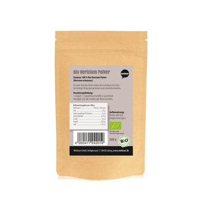 Wohltuer Bio Hericium Pulver Vitalpilz - 200g — Abbildung 7