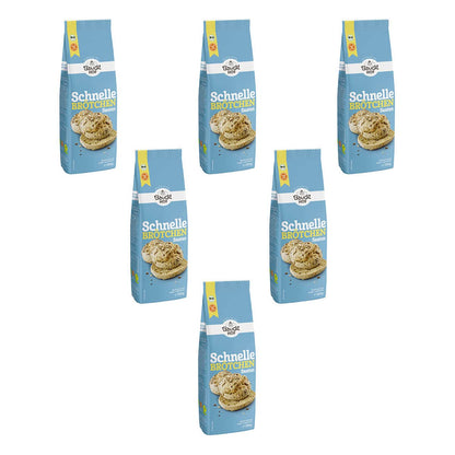 Bauckhof Schnelle Brötchen Saaten glutenfrei Bio 500g - fit and life shop