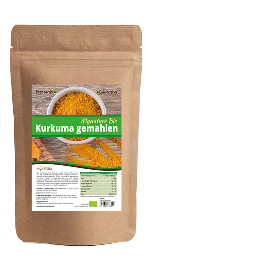Mynatura Bio Kurkuma Pulver  – 1000g