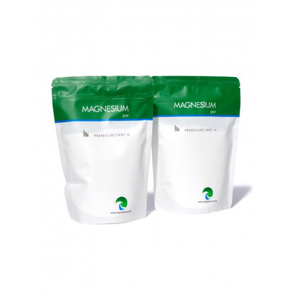 Magnesium Pur Magnesiumcitrat Citrat Pulver - 2x500g Set