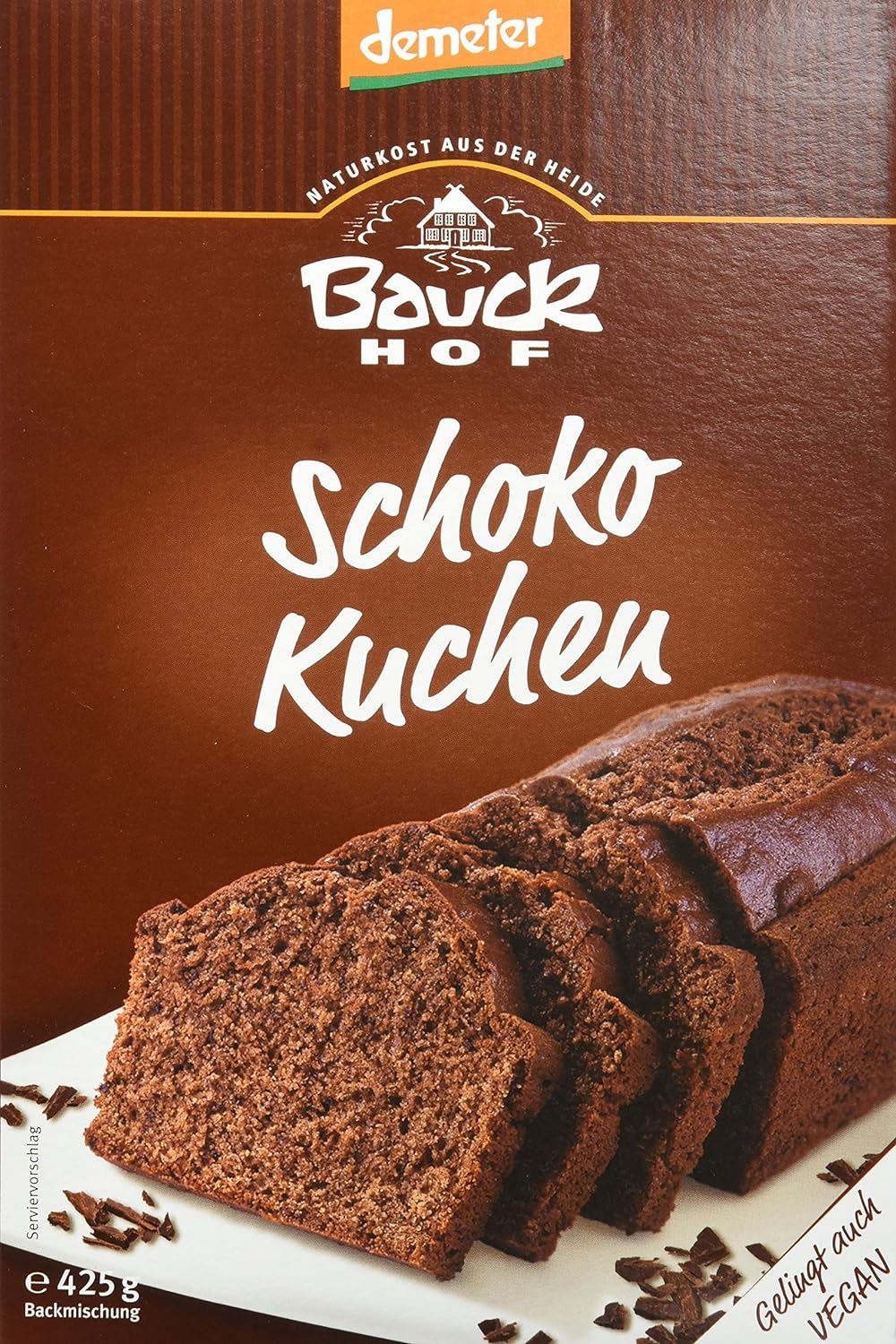 Bauckhof Schokokuchen Backmischung (6x425g)